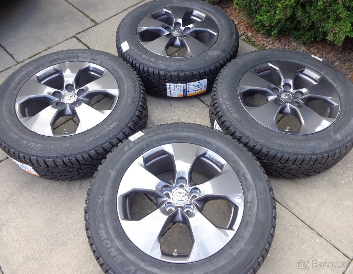 nagelneue winterradsatz Toyota RAV4  225/65R17