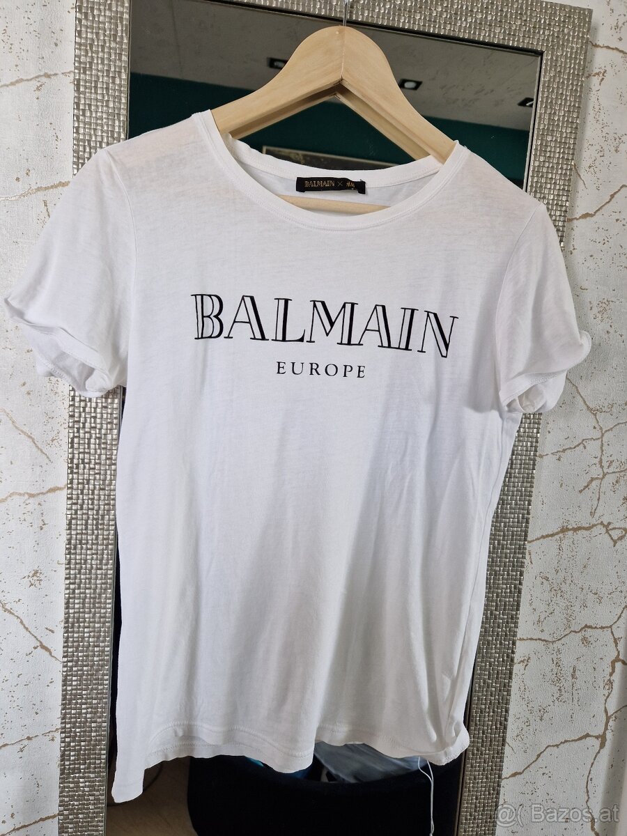 Balmain Kurzärmeliges T-shirt S