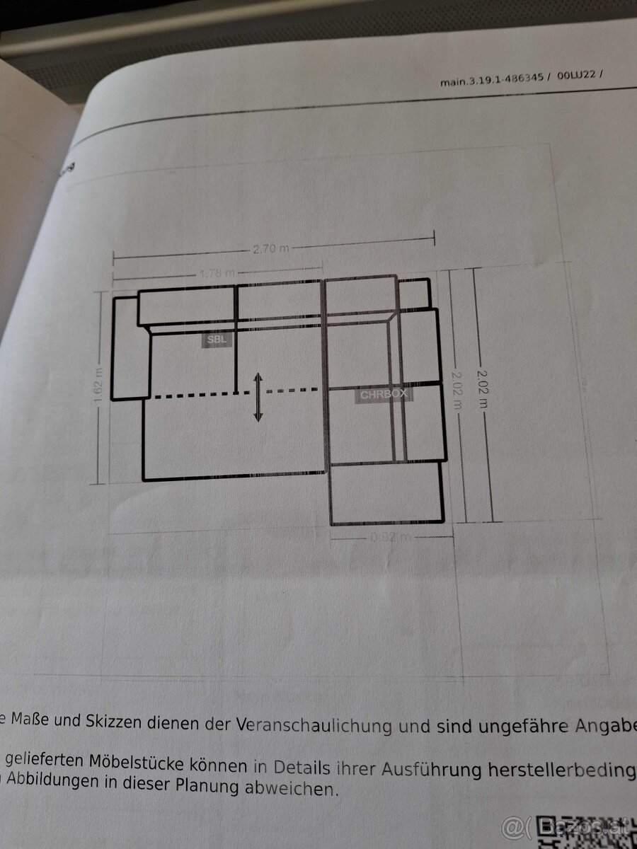 Leder Ecksofa neuwertig