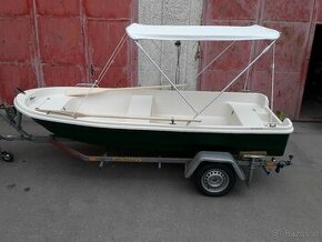 Ruderboot, Motorfischerboot Nikol 400 - - 1