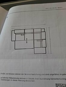 Leder Ecksofa neuwertig - 1