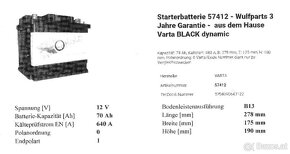 Verkaufe 1/2 Jahr alte Autobatterie - 2