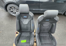 Ford Focus Rs OEM Blau Schwarz Recaro Vorder- und Rücksitze - 3