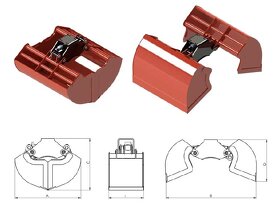 Hydraulischer Greifer für Altmetall/Holz/Sortier-/Schüttgut - 6